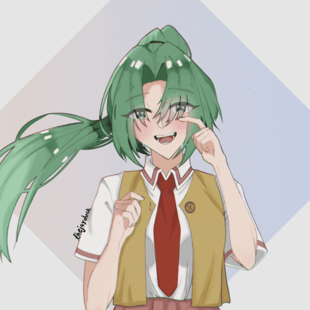 Drawing Mion Sonozaki (Birthday) - Higurashi